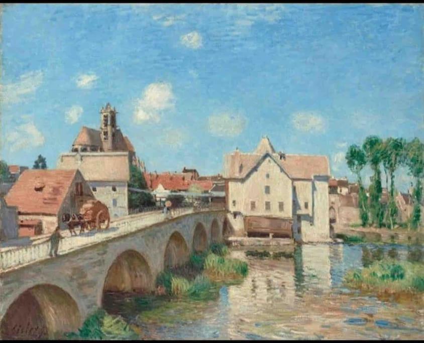 Beautiful F2 Apartment 5 Stops By Train From Paris Moret-sur-Loing Eksteriør billede